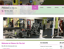 Tablet Screenshot of fitnessonthegoltd.com